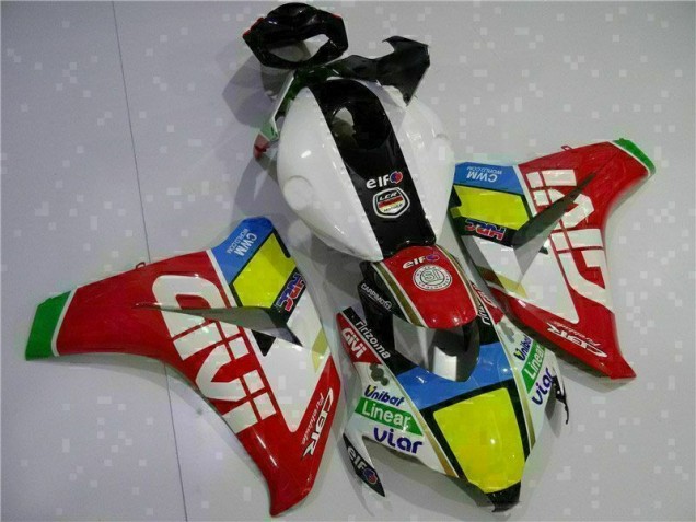 Best 2008-2011 Red White Honda CBR1000RR Bike Fairing Canada