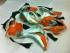 Best 2008-2011 Silver Orange Honda CBR1000RR Bike Fairings Canada