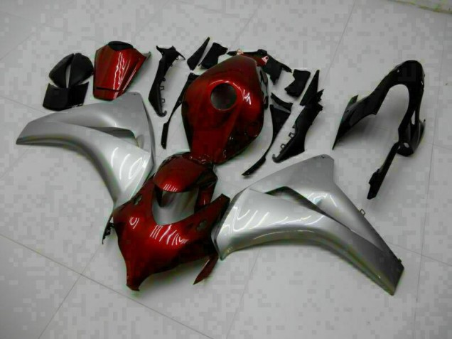 Best 2008-2011 Red Silver Honda CBR1000RR Replacement Motorcycle Fairings Canada Best 2008-2011 Red Silver Honda CBR1000RR Replacement Motorcycle Fairings Canada