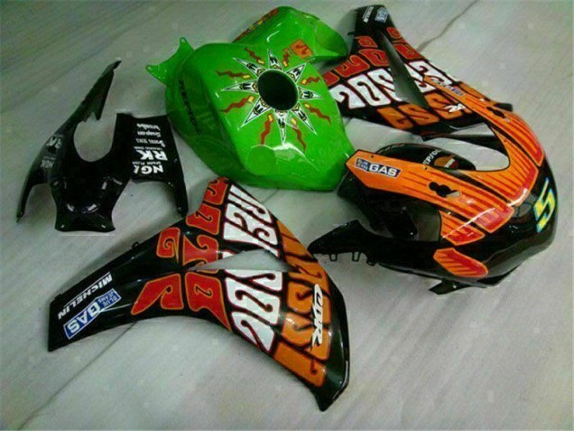 Best 2008-2011 Green Orange Honda CBR1000RR Motorcycle Fairings Kits Canada Best 2008-2011 Green Orange Honda CBR1000RR Motorcycle Fairings Kits Canada
