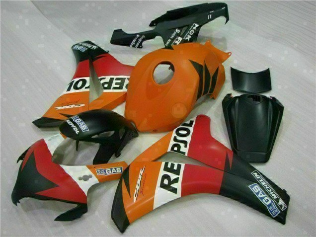 Best 2008-2011 Orange Repsol Honda CBR1000RR Replacement Fairings Canada