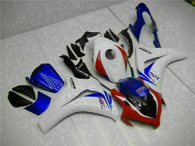 Best 2008-2011 White Blue Honda CBR1000RR Motorcycle Fairing Kits Canada Best 2008-2011 White Blue Honda CBR1000RR Motorcycle Fairing Kits Canada