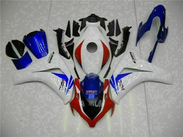 Best 2008-2011 White Blue Honda CBR1000RR Motorcycle Fairing Kits Canada Best 2008-2011 White Blue Honda CBR1000RR Motorcycle Fairing Kits Canada