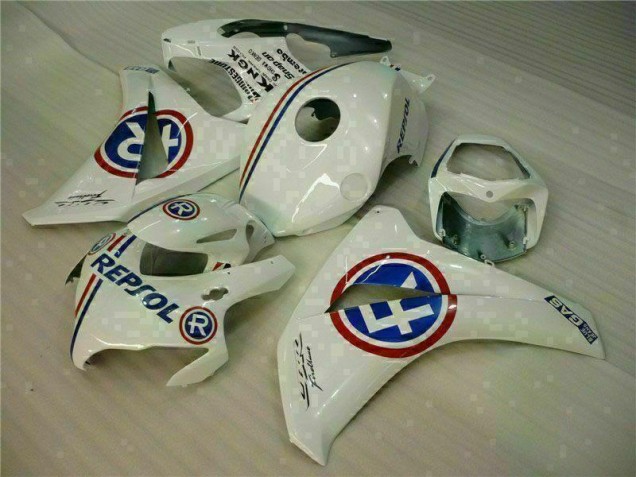 Best 2008-2011 White Blue Repsol Honda CBR1000RR Bike Fairing Canada