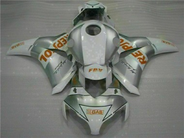 Best 2008-2011 Silver Honda CBR1000RR Motorbike Fairing Canada