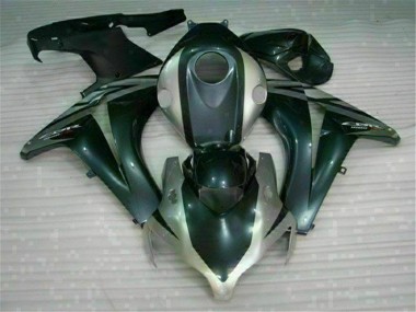 Best 2008-2011 Black Silver Honda CBR1000RR Replacement Motorcycle Fairings Canada