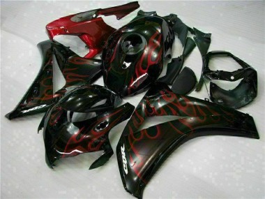 Best 2008-2011 Red Flame Honda CBR1000RR Motorbike Fairing Kits Canada