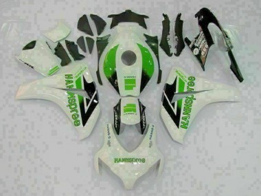 Best 2008-2011 Green White Honda CBR1000RR Motorcycle Fairings Kit Canada
