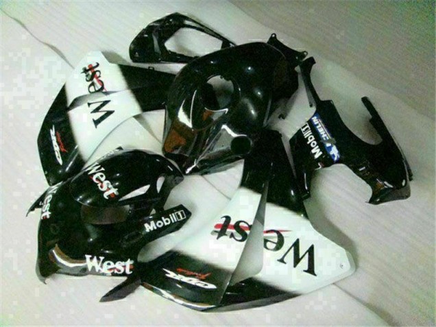 Best 2008-2011 White Black West Honda CBR1000RR Motorbike Fairing Kits & Plastics Canada