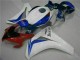 Best 2008-2011 White Blue Honda CBR1000RR Motorcycle Fairings Kits Canada