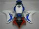 Best 2008-2011 White Blue Honda CBR1000RR Motorcycle Fairings Kits Canada