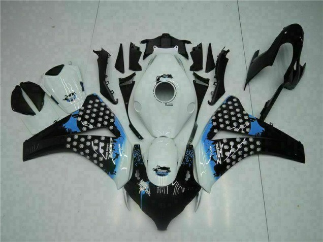 Best 2008-2011 White Black Honda CBR1000RR Moto Fairings Canada