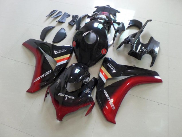 Best 2008-2011 Black Red Mugen Honda CBR1000RR Motorcycle Fairings Canada