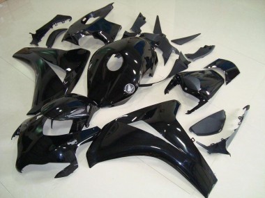 Best 2008-2011 All Black with No Decals Honda CBR1000RR Motorcycle Fairing Kit Canada