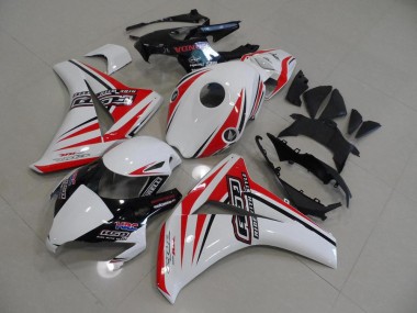 Best 2008-2011 White Red HRC Honda CBR1000RR Bike Fairings Canada
