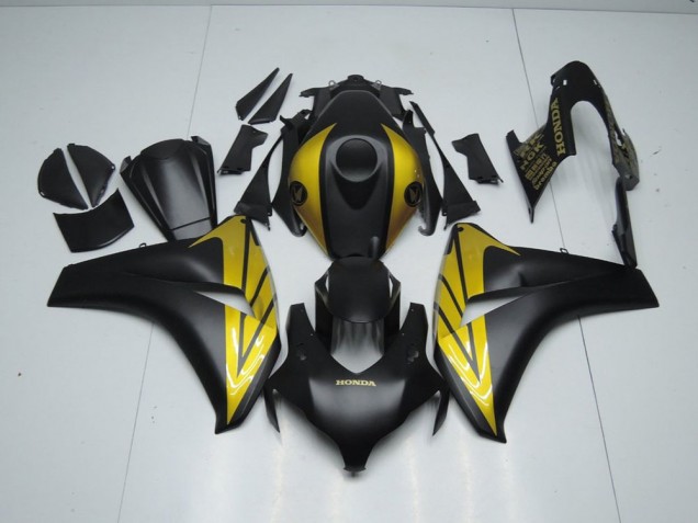 Best 2008-2011 Matte Black and Gold Honda CBR1000RR Bike Fairings Canada Best 2008-2011 Matte Black and Gold Honda CBR1000RR Bike Fairings Canada
