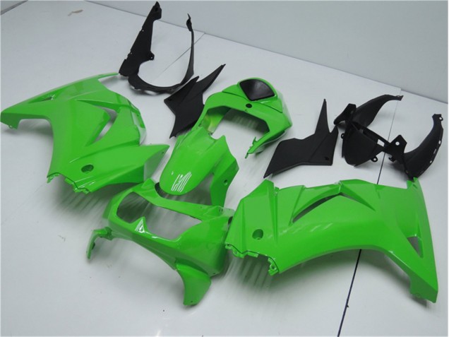 Best 2008-2012 Green Kawasaki EX250 Motorcycle Fairing Kit Canada Best 2008-2012 Green Kawasaki EX250 Motorcycle Fairing Kit Canada