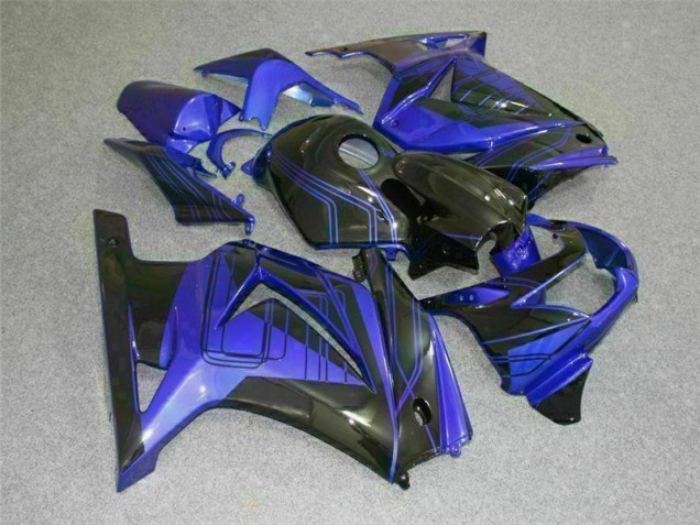 Best 2008-2012 Black Blue Kawasaki EX250 Bike Fairing Kit Canada Best 2008-2012 Black Blue Kawasaki EX250 Bike Fairing Kit Canada