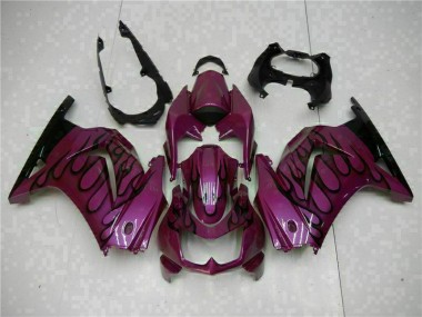 Best 2008-2012 Purple Kawasaki EX250 Motorbike Fairing Kits Canada