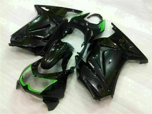 Best 2008-2012 Black Kawasaki EX250 Motorcyle Fairings Canada Best 2008-2012 Black Kawasaki EX250 Motorcyle Fairings Canada