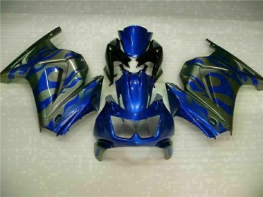 Best 2008-2012 Kawasaki EX250 Motorcycle Fairings MF0693 - Blue Canada