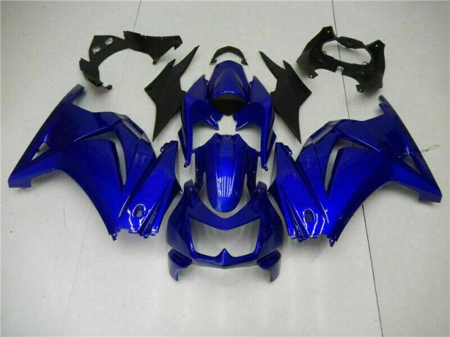 Best 2008-2012 Glossy Blue Kawasaki EX250 Motorcycle Fairings Kit Canada Best 2008-2012 Glossy Blue Kawasaki EX250 Motorcycle Fairings Kit Canada