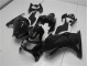 Best 2008-2012 Glossy Black Kawasaki EX250 Motorcycle Fairing Kits Canada