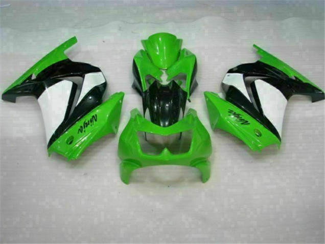 Best 2008-2012 Green Black Ninja Kawasaki EX250 Motorbike Fairing Canada Best 2008-2012 Green Black Ninja Kawasaki EX250 Motorbike Fairing Canada