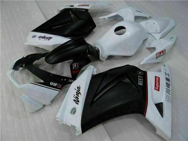 Best 2008-2012 White Black Ninja Kawasaki EX250 Motorbike Fairings Canada