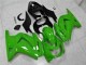 Best 2008-2012 Green Black Ninja Kawasaki EX250 Motorcycle Fairing Kits Canada Best 2008-2012 Green Black Ninja Kawasaki EX250 Motorcycle Fairing Kits Canada