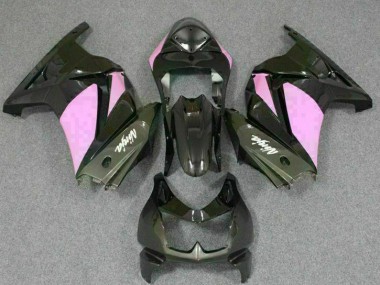 Best 2008-2012 Black Pink Ninja Kawasaki EX250 Motorcycle Replacement Fairings Canada
