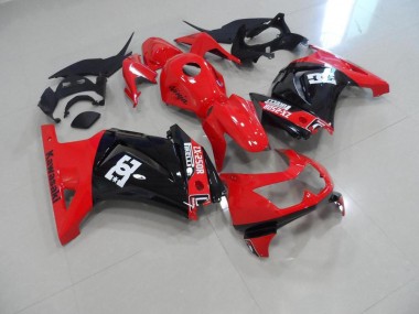 Best 2008-2012 Red Black Kawasaki ZX250R Replacement Fairings Canada