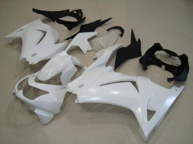 Best 2008-2012 White Kawasaki ZX250R Motorcylce Fairings Canada