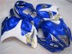 Best 2008-2019 Blue White Suzuki GSXR 1300 Hayabusa Motorcyle Fairings Canada