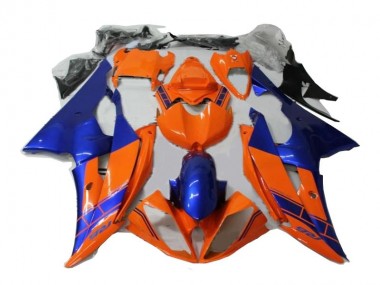 Best 2008-2016 Orange Blue Yamaha YZF R6 Replacement Fairings Canada