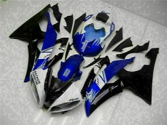 Best 2008-2016 Blue Black Yamaha YZF R6 Motorcycle Fairing Kit Canada