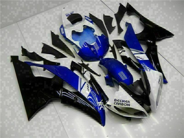 Best 2008-2016 Blue Black Yamaha YZF R6 Motorcycle Fairing Kit Canada