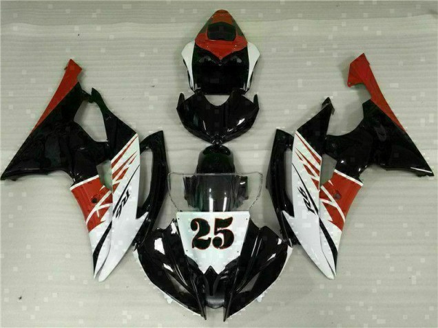 Best 2008-2016 White Black Yamaha YZF R6 Motor Fairings Canada