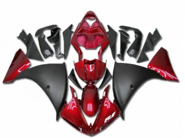 Best 2009-2011 Red Black Yamaha YZF R1 Moto Fairings Canada