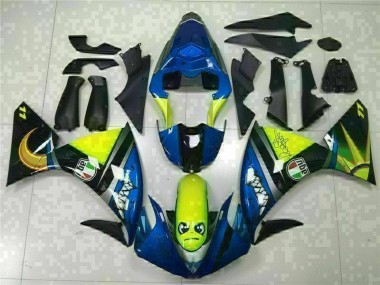 Best 2009-2011 Blue Yamaha YZF R1 Replacement Motorcycle Fairings Canada
