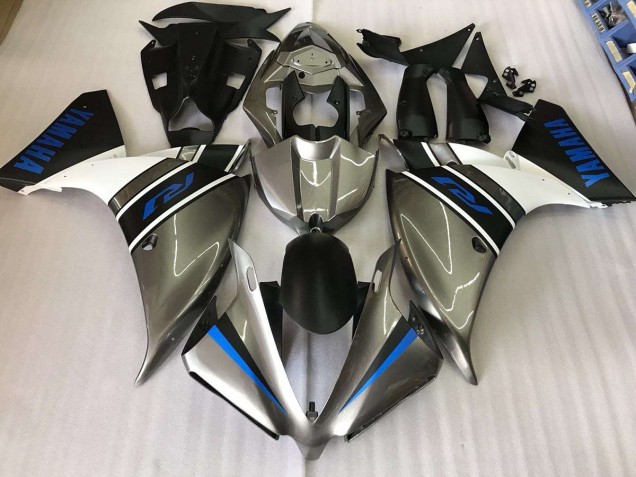 Best 2009-2011 Silver Blue Yamaha YZF R1 Replacement Fairings Canada Best 2009-2011 Silver Blue Yamaha YZF R1 Replacement Fairings Canada