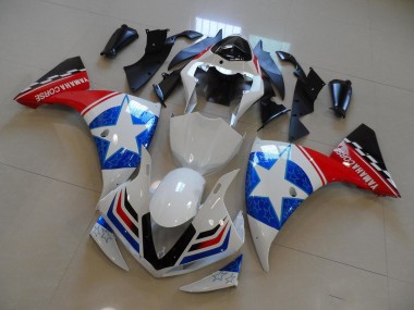 Best 2009-2011 White Black Ducati Star Yamaha YZF R1 Motorcycle Fairings Canada