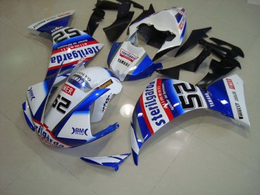 Best 2009-2011 White Black Sterilgarda Yamaha YZF R1 Motorbike Fairing Canada