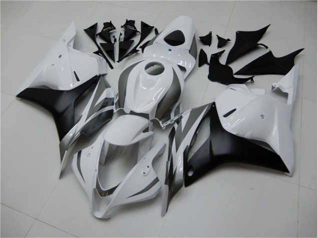 Best 2009-2012 White Silver Black Honda CBR600RR Motor Bike Fairings Canada Best 2009-2012 White Silver Black Honda CBR600RR Motor Bike Fairings Canada