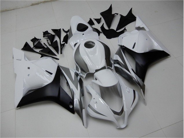 Best 2009-2012 White Silver Black Honda CBR600RR Motor Bike Fairings Canada Best 2009-2012 White Silver Black Honda CBR600RR Motor Bike Fairings Canada