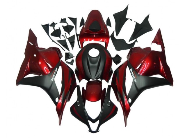 Best 2009-2012 Red Black Honda CBR600RR Motorcycle Fairings Kits Canada Best 2009-2012 Red Black Honda CBR600RR Motorcycle Fairings Kits Canada