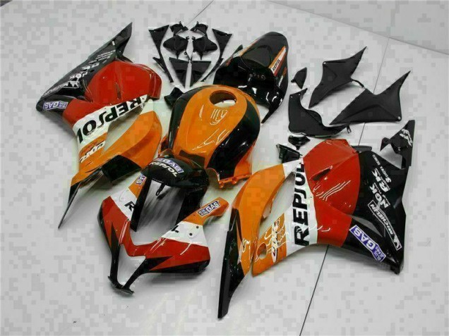 Best 2009-2012 Orange Repsol Honda CBR600RR Motor Fairings Canada Best 2009-2012 Orange Repsol Honda CBR600RR Motor Fairings Canada