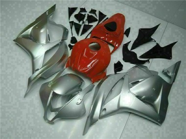 Best 2009-2012 Silver Honda CBR600RR Bike Fairings Canada