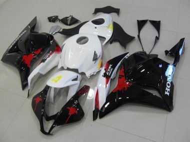 Best 2009-2012 Black Red White Honda CBR600RR Motorcycle Bodywork Canada