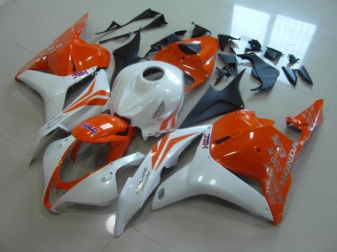 Best 2009-2012 Orange Pearl White Honda CBR600RR Motorcycle Replacement Fairings Canada